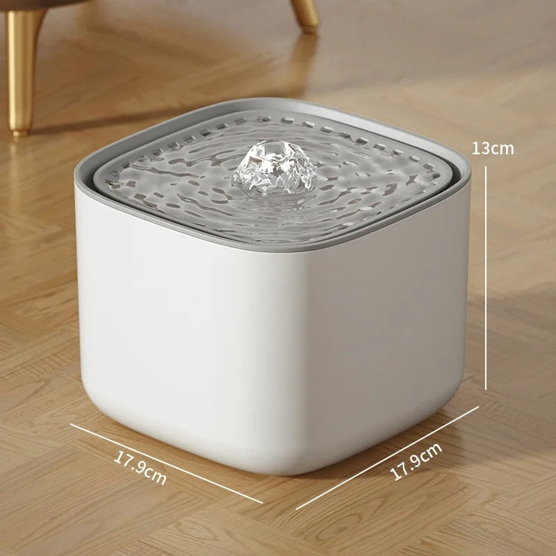 fontaine pour chat blanc felinestream