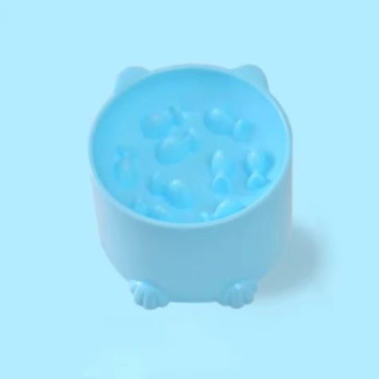 gamelle anti glouton bleu gulptrap