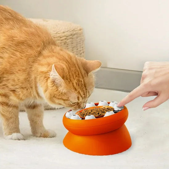 gamelle anti glouton orange eatwise