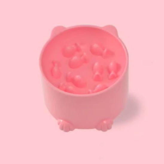 gamelle anti glouton rose gulptrap