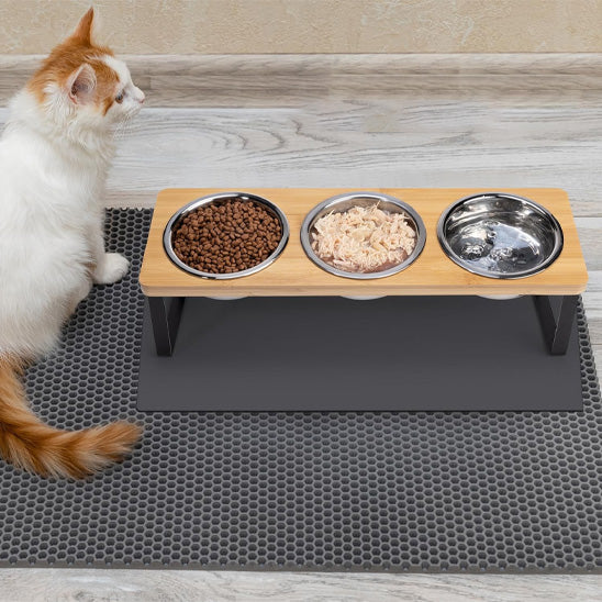 gamelle chat surelevee buffet kittyup