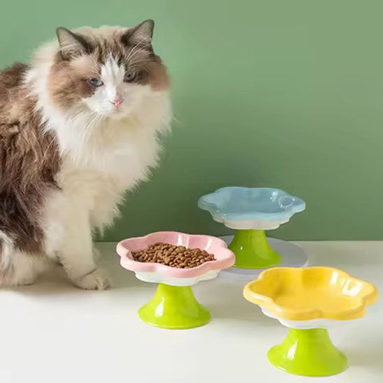 gamelle chat surelevee couleurs whiskerlift