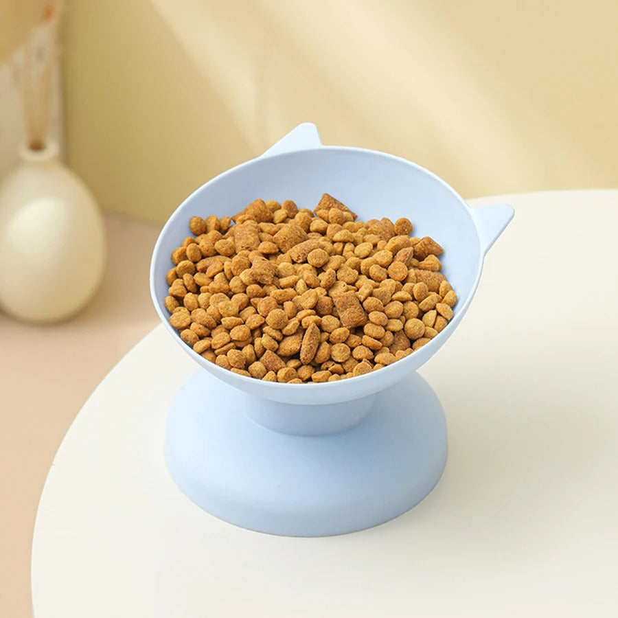 gamelle pour chat bleu kittydish