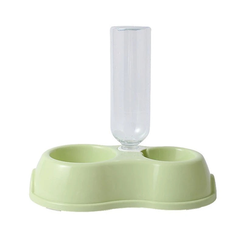 gamelle pour chat vert purrdish
