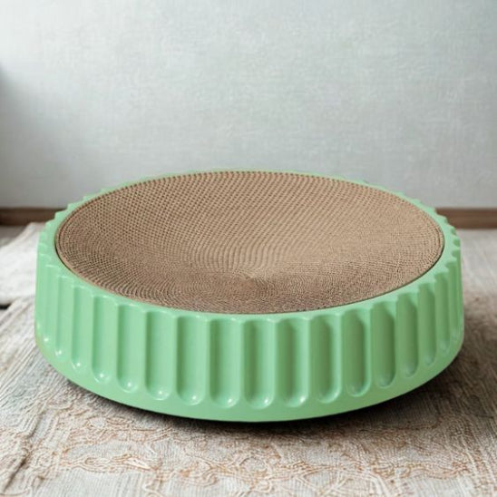 griffoir chat carton vert pawpad