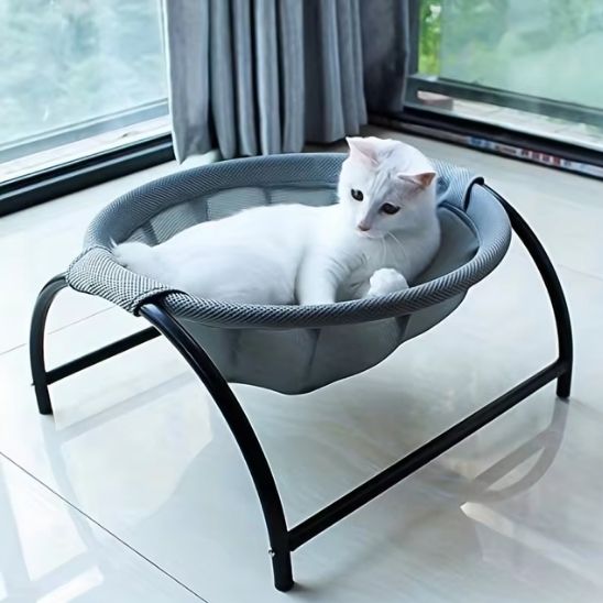 hamac-chat-gris