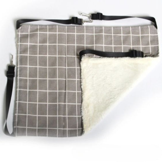 hamac pour chat gris kittycradle
