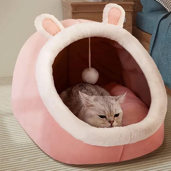 niche pour chat cozy peekabun