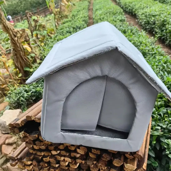 niche pour chat exterieur chaleur catshack