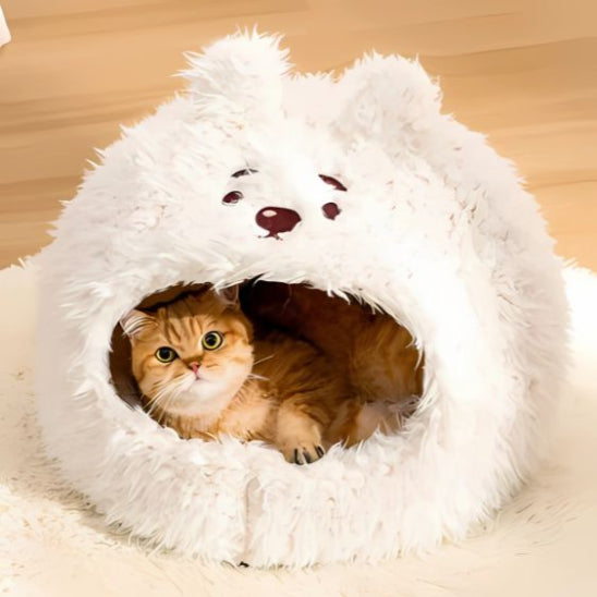niche pour chat interieur ourson calin cosykingdom