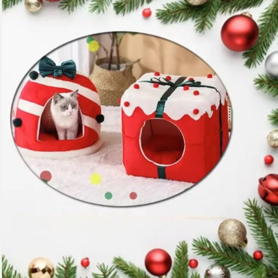 niche pour chats 2 modeles santabox