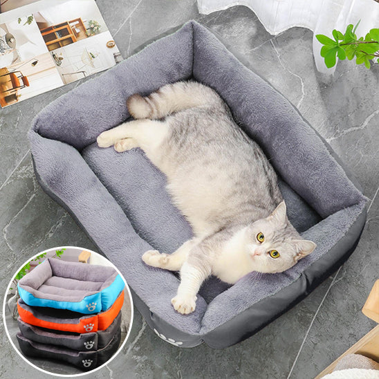 panier chat gris snoozycat
