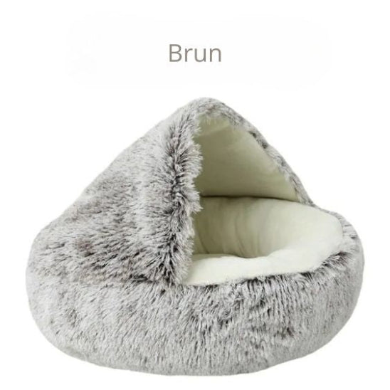 panier pour chat brun carrousel dreamycat