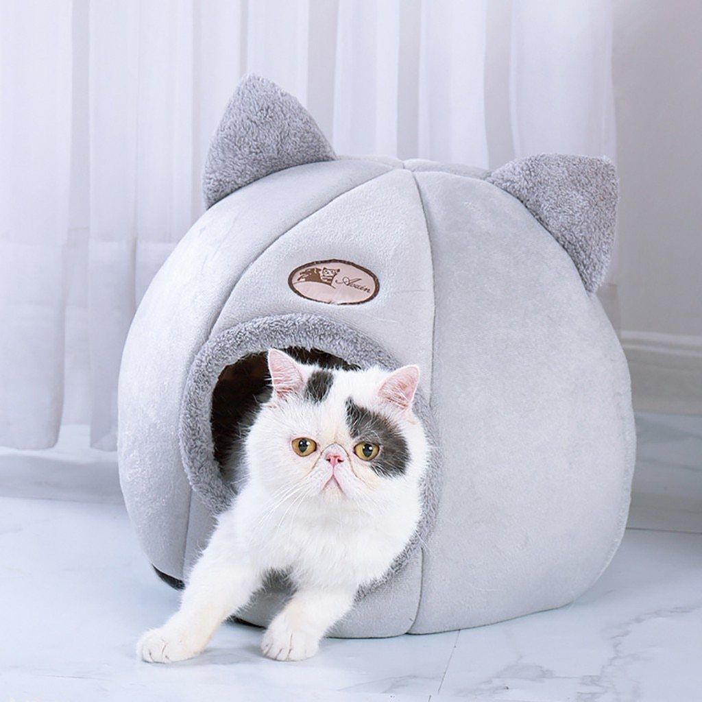 ComfyHouse™ - Niche pour chat ultra confortable - Vie de chats