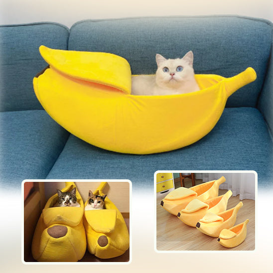 KittyBanana™ | Lit en forme de banane