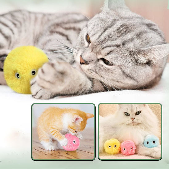 FluffyBall™ | Balle interactive pour chats