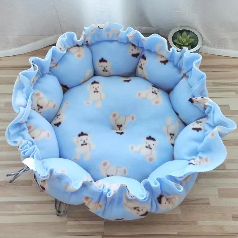 coussin-pour-chat-oursons-bleus-snugcat