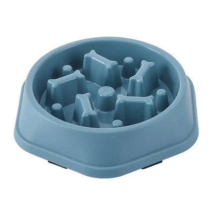 gamelle anti glouton bleu meowderate