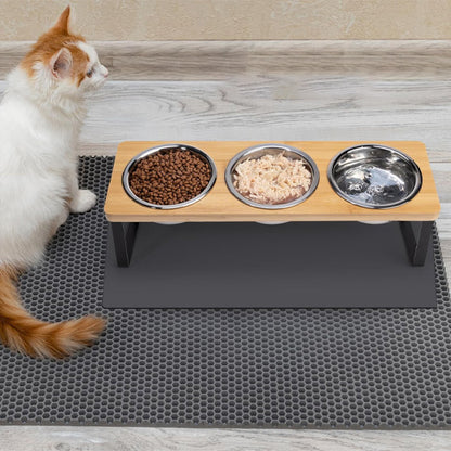 gamelle chat surelevee buffet kittyup