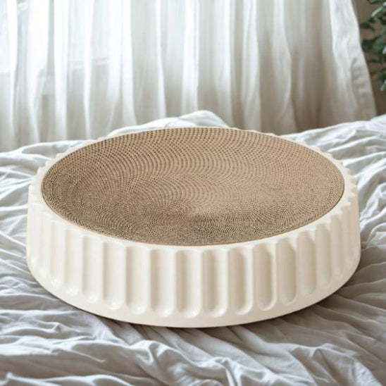 griffoir chat carton blanc pawpad