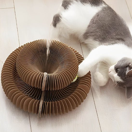 Griffoir chat carton - ClawLoop™ - Vie de chats