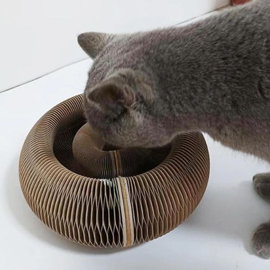 Griffoir chat carton - ClawLoop™ - Vie de chats