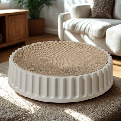 griffoir chat carton gris pawpad