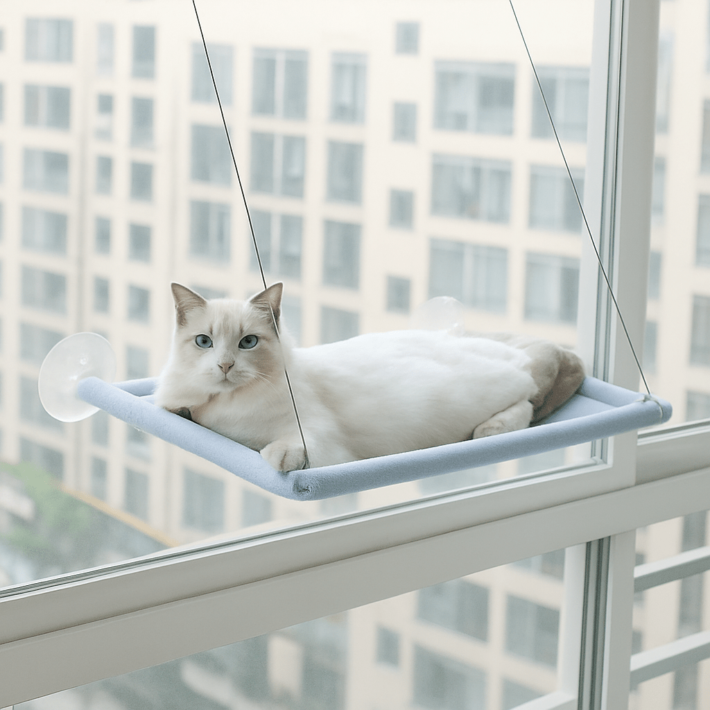 HAMAC CHAT FENETRE - SunNap™ - Vie de chats