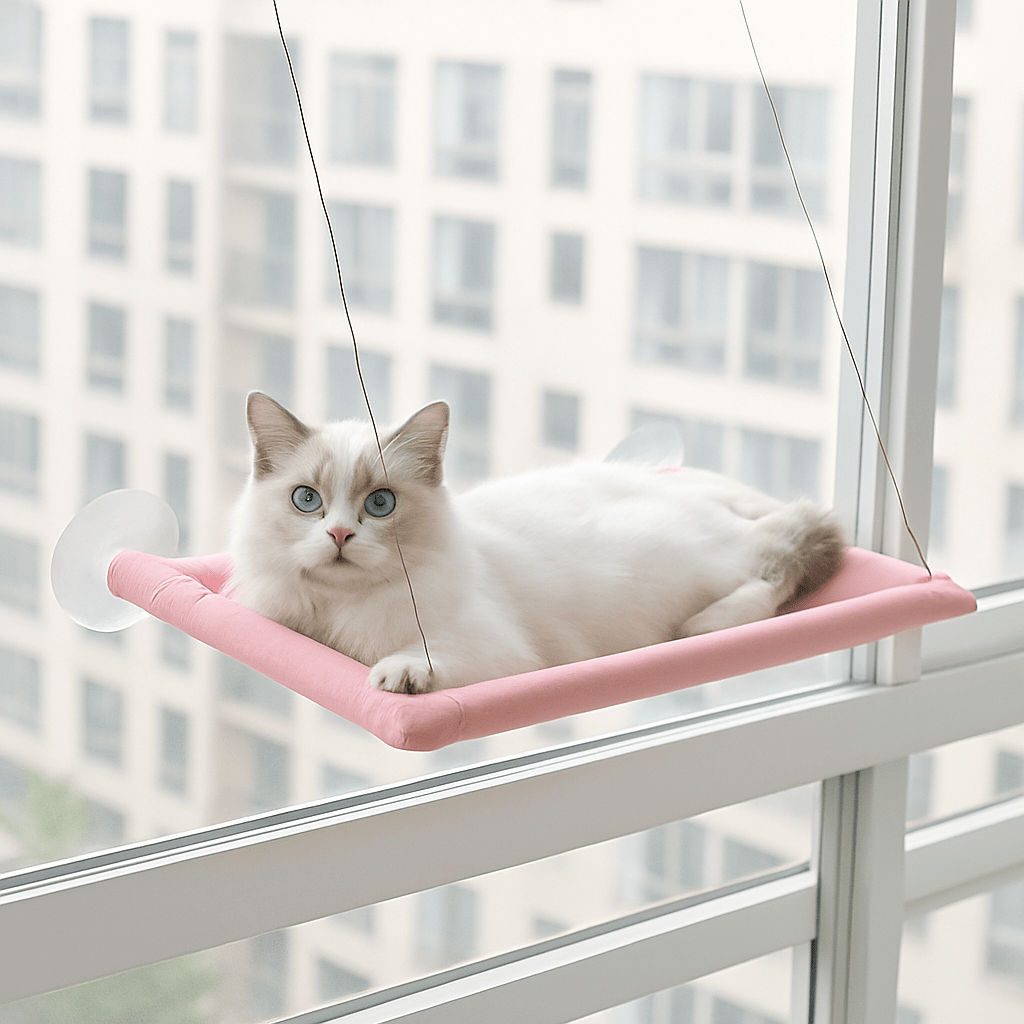 HAMAC CHAT FENETRE - SunNap™ - Vie de chats