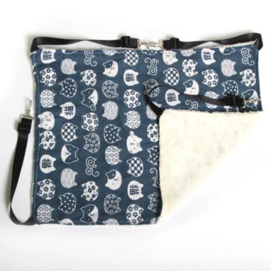 hamac pour chat bleu kittycradle