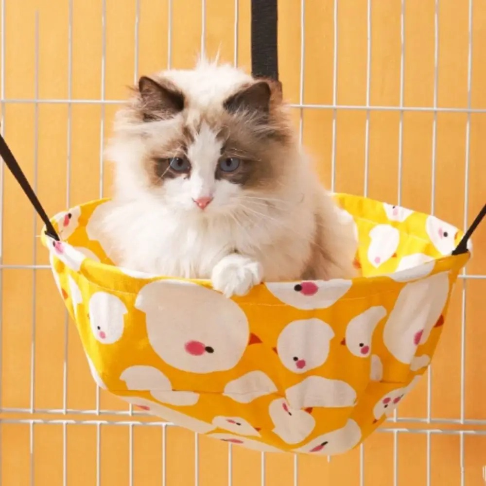 hamac pour chats jaune softnest