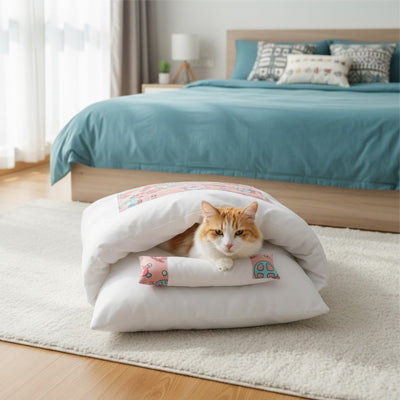 lit pour chat rose sleepytail