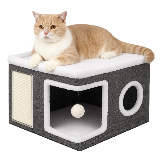 maison chat luxe purrcottage