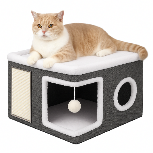maison chat luxe purrcottage