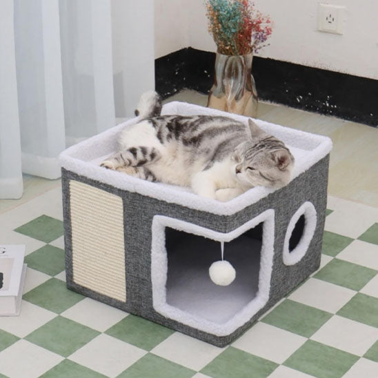 maison chat unique purrcottage