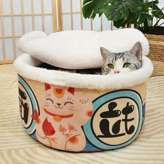maison pour chat cachette misopurr