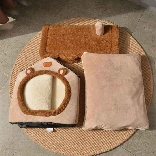 maison pour chat démontable kittycuddle