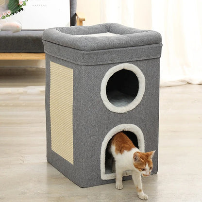 maison a chat cachette felineloft