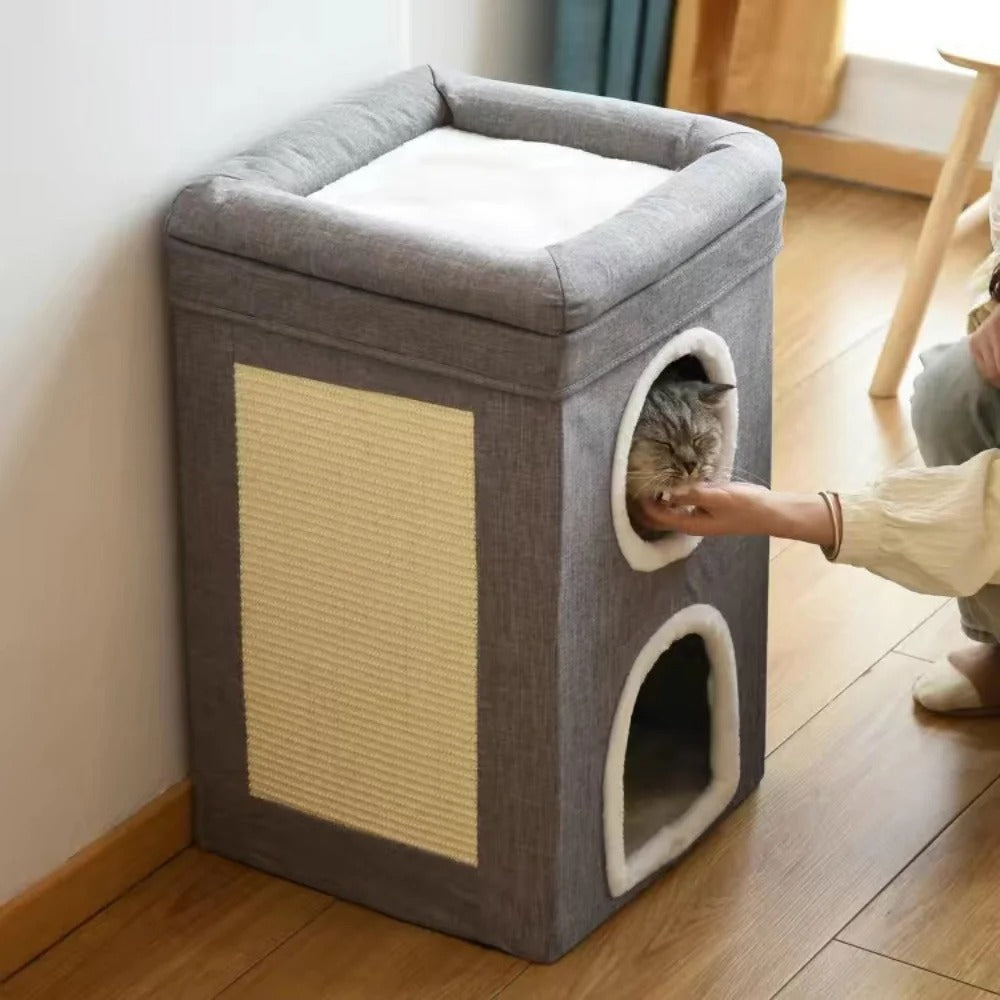 maison a chat design felineloft