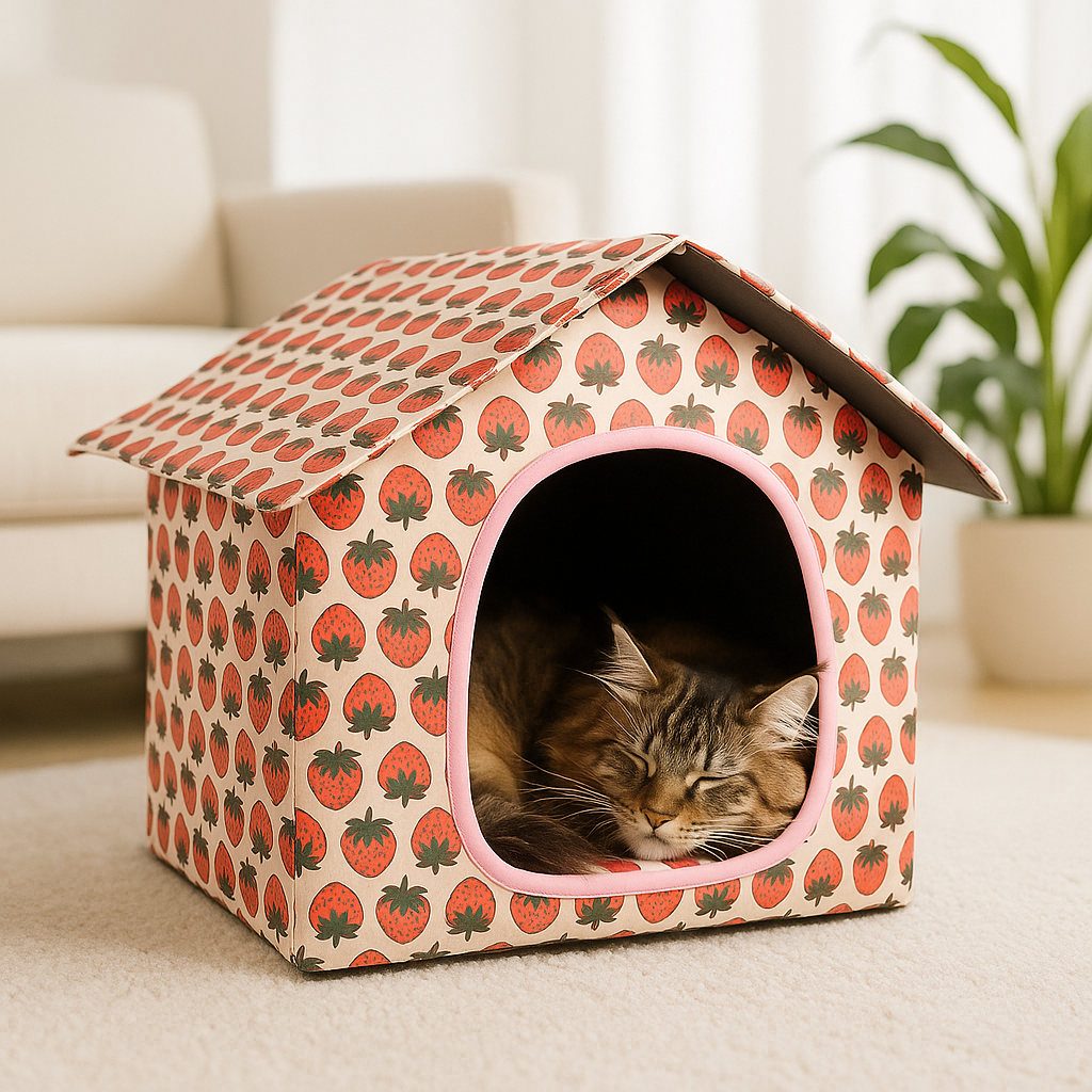 maisons pour chats fruitycat dreampaw