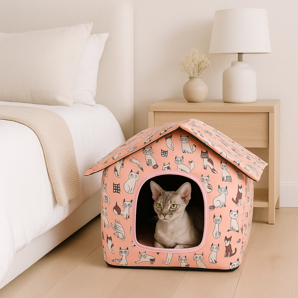 maisons pour chats rosymew dreampaw