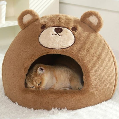 niche a chat chat qui dort paisiblement bearnest