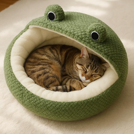 niche a chat semi ferme cozyfrog