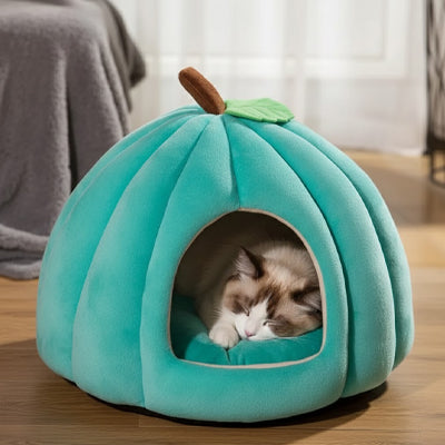 niche pour chat bleu carrousel meowkin