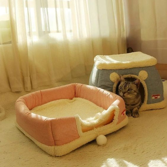 niche pour chat deux modeles meowmanor