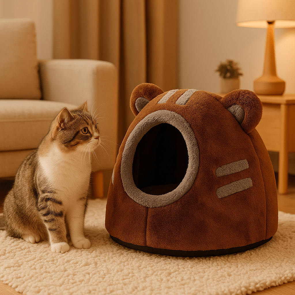 Niche pour chat - PawCub™ - Vie de chats
