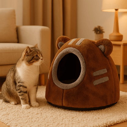 Niche pour chat - PawCub™ - Vie de chats