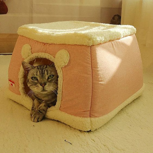 niche pour chat pink blossom meowmanor