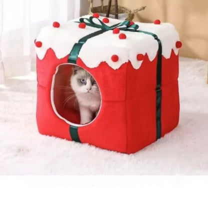 niche pour chats modele carre santabox