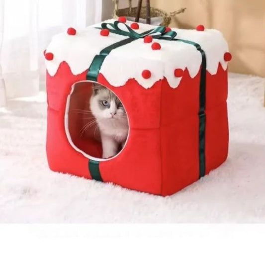 niche pour chats modele carre santabox